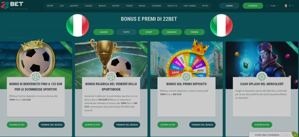Slot uniche per i giocatori italiani